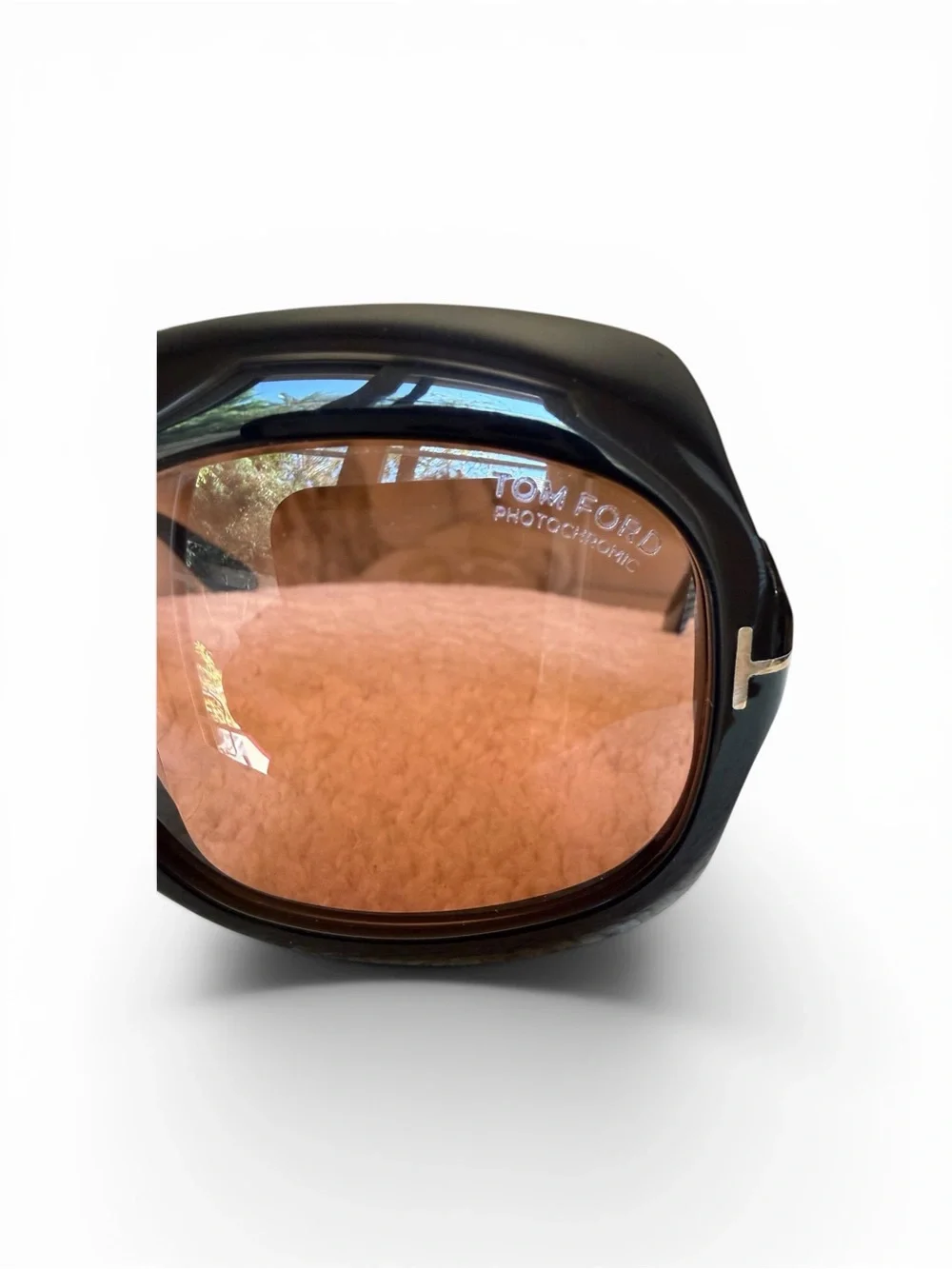 Tom Ford FT1155/S Ren Square Sunglasses Rich Brown/Black Photochromic Lenses